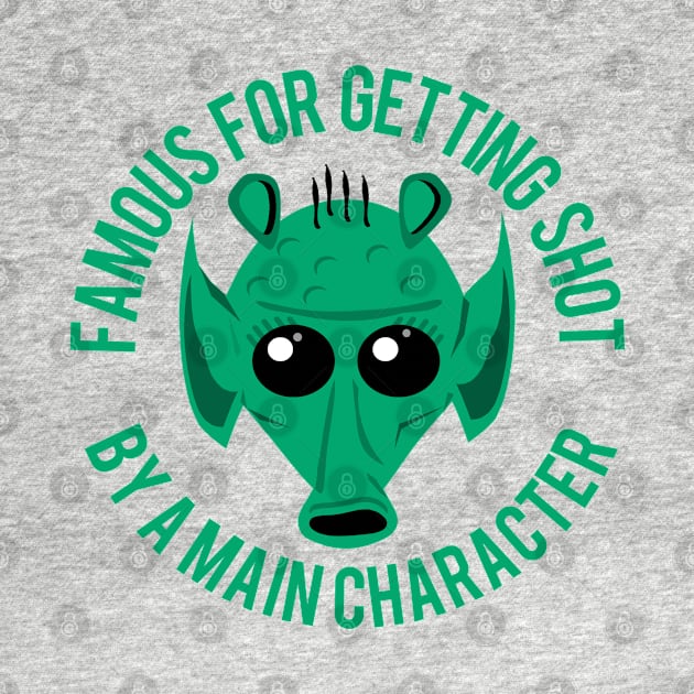 Greedo Got Shot by PopCultureShirts